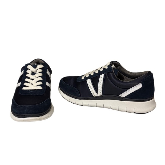 Vionic Women's Navy and White Sneakers - Picture 3 of 10